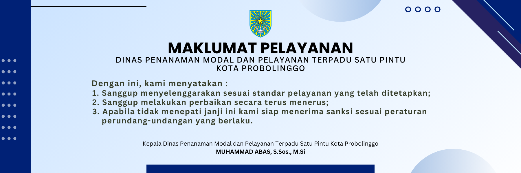 Maklumat Pelayanan